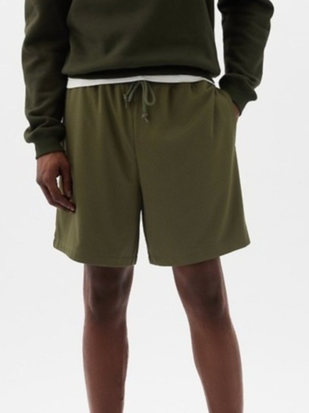 Gap Mens Mesh Shorts Green